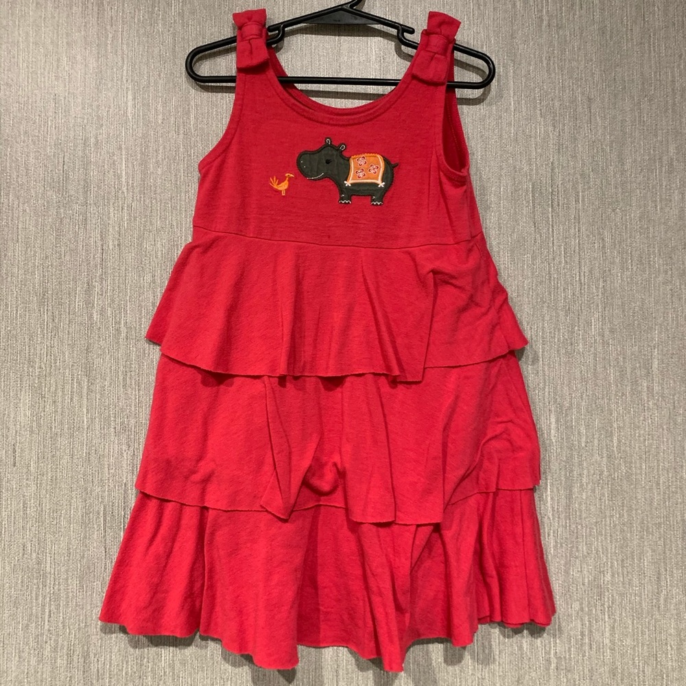Pink hippo dress